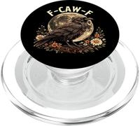 F-Caw-F Jeu de Mots Sarcasme d'oiseau Dark Humor PopSockets PopGrip pour MagSafe