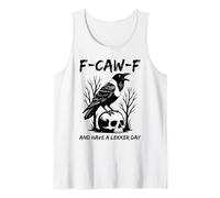 F-CAW-F Pied Crow Afrique du Sud Lekker Thanksgiving Funny Débardeur