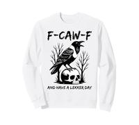 F-CAW-F Pied Crow Afrique du Sud Lekker Thanksgiving Funny Sweatshirt