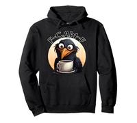 F Caw F T Shirt Coffee Crow Gothic Raven Funny Halloween Sweat à Capuche