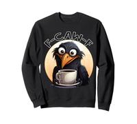 F Caw F T Shirt Coffee Crow Gothic Raven Funny Halloween Sweatshirt
