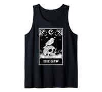 F-CAW-F Tarot The Caw Black Raven Débardeur
