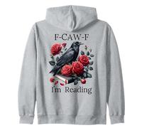 F Cawf Crow Book Lover Fuck Off Im Reading Smut Dark Romance Sweat à Capuche