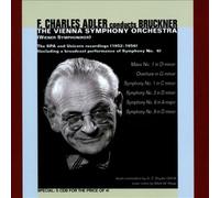 Frederick Charles Adler F. Charles Adler Conducts Bruckner (CD) Box Set