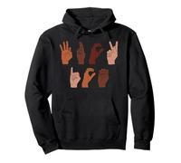 F CK Ice Hand Sign Language Anti Deportation Chinga La Migra Sweat à Capuche