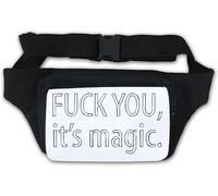 F*ck You It's Magic Sac banane Blanc