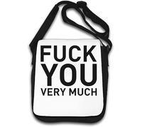 F*ck You Very Much Sac à bandoulière Blanc