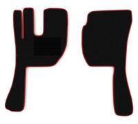 F-CORE Ensemble de tapis de sol Tapis de sol MT14 RED avant pour VOLVO FH12 FH16