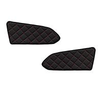 F-CORE Panneaux de Porte Camion compatibilité pour Mercedes ACTROS MP 4 01.11-01.19 Noir/Rouge