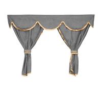 F-CORE Rideaux - Ensembles complets (3-in-1) Camion compatibilité pour Mercedes ACTROS MP 4 01.11-12.18 BIG-Space Gris