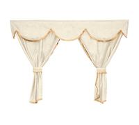 F-CORE Rideaux - Ensembles complets (3-in-1) Camion compatibilité pour Volvo FH 2 01.02-12.08 FH 3 01.09-12.12 Cabine de Couchage Champagne