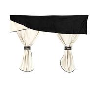 F-CORE Rideaux - Ensembles complets (3-in-1) Camion compatibilité pour Volvo FH 2 01.02-12.08 FH 3 01.09-12.12 Globetrotter Champagne