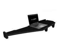 F-CORE Tablettes Tableau de Bord Camion compatibilité pour Mercedes ACTROS MP 4 01.11-12.18 Double Cabine 250cm Noir