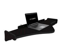 F-CORE Tablettes Tableau de Bord Camion compatibilité pour Renault Premium II 01.05-12.13 Double avec tiroir Panneau LED 24V Noir/Rouge