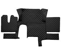 F-CORE Tapis de entierement Le Sol Camion compatibilité pour Man TGX 01.07-12.17 AUTOMAT 1 Tiroir Noir
