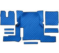 F-CORE Tapis de entierement Le Sol Camion compatibilité pour Man TGX 01.18-03.20 AUTOMAT 1 Tiroir Bleu