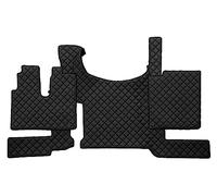 F-CORE Tapis de entierement Le Sol Camion compatibilité pour Man TGX 03.21- avec Frein au Sol Noir