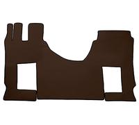 F-CORE Tapis de entierement Le Sol Camion compatibilité pour Mercedes ACTROS MP 4 01.11-12.18 ACTROS MP 5 01.19- Passager Suspension Cabine 250cm Marron