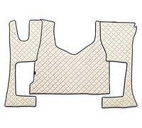 F-CORE Tapis de entierement Le Sol Camion compatibilité pour Mercedes ACTROS MP 4 01.11-12.18 Cabine 230cm Petite boîte à Gants Champagne