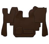 F-CORE Tapis de entierement Le Sol Camion compatibilité pour Scania R 01.05-12.10 AUTOMAT Marron