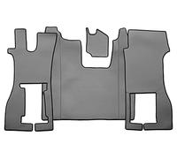 F-CORE Tapis de entierement Le Sol Camion compatibilité pour Scania R NEXTGEN 01.17- Conducteir Pliable Gris
