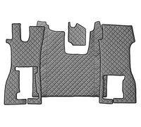 F-CORE Tapis de entierement Le Sol Camion compatibilité pour Scania R NEXTGEN 01.17- Conducteir Pliable Gris