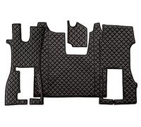 F-CORE Tapis de entierement Le Sol Camion compatibilité pour Scania R NEXTGEN 01.17- Passager Suspension Noir/Rouge