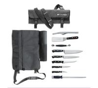 F. DICK 9-teilige Messerset - schwarz