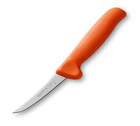 F. Dick Couteau à désosser Semi-Flex, Couteau de Boucher Mastergrip (Couteau avec Lame 10 cm, Acier X55CrMo14, Inoxydable, 56 HRC) 82882101-53 - Orange