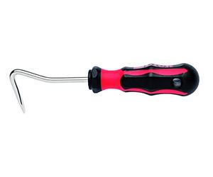 F. Dick Hoof Pick/Hoof Cleaner (with 2-Component Handle, Ergonomic Shape, Stable Blade, Hoof Pick for Horses Hoof Care) 62481002, Black