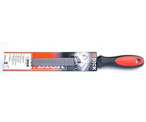F. DICK Râpe 2K 250 mm (râpe pour travaux généraux, semi-circulaire avec coupe 2, acier, fer, métal non ferreux, 3552252-2K