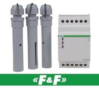 F&F PZ-829 Relais de niveau de liquide Surveillance du niveau d'eau 230V AC 2x 16A