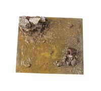 F Fityle 1:12 1:6 Maquette de diorama de ruines au sol en résine, micro-, simulation, maquette miniature, matériaux et fournitures pour bricolage, Lz001c