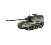 F Fityle 1/150 4D Tank Modèle Ornement Artisanat Bureau Décor Véhicules Blindés Tank Jouet Chenille Chenille Chariot pour Adultes Enfants Cadeau Enfants