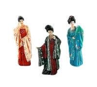 F Fityle 1:87 Figurines de Modèle Miniatures Anciennes Belles Femmes Statue à La Main Décoration de Bureau Chine Ancienne Poupée Statue pour Scène Miniature Ma, StyleA