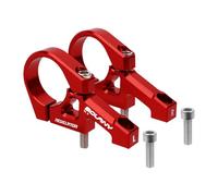 F Fityle 1 Paire de potences de vélo de Montagne, faciles à Installer, réparation, Fournitures Robustes, Montage Direct, Potence de Guidon de vélo, Pince de, Rouge