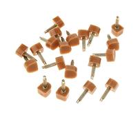 F Fityle 10 Paires de Chaussures pour Femmes Embouts de de Remplacement Robinets de Réparation Protecteurs de Stiletto, comme décrit + comme décrit, Épaisseur 10mm