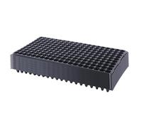 F Fityle 12 Platesaux de Semis en PP avec Cellules, Bac de Plantation Multi-Alvéoles, Bacs à Cultiver, Trous de Drainage Intégrés, Plateau Culture, Pépinière de Semis pour Légumes, 200 Trous