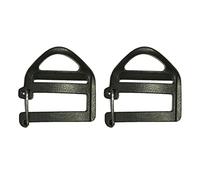 F Fityle 2 Pièces Boucle Sangle Attache Sac à Dos Fermeture Ajustable Clip Nylon Accessoire Compact Convient pour Chasse Sport Bagagerie, 2PC