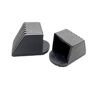 F Fityle 2 pièces équipement de Gymnastique Embout carré Remplacement entraînement Couvre-Pieds Durable protecteurs Accessoires de Fitness Couvercle, 50x50mm