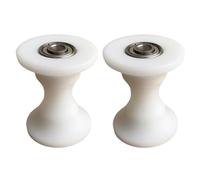 F Fityle 2 poulies à Gorge en U avec roulement à Billes, Accessoire pour Appareil de Fitness, poulie Stable pour Machine Abdominale