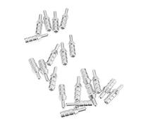 F Fityle 20 Pièces de à l'arc Flèche épingles de Nock pour Id Arbre de Flèche de 6.2mm Protéger Les Flèches