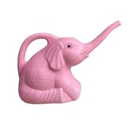 F Fityle 2L Arrosage d'Éléphant, Arrosoir de Jardin en Plastique Léger, Bouilloire avec Une Bouche à Longue Bouche pour Jardin, Rose