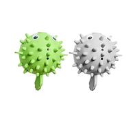 F Fityle 2pcs Cats Catnip Balls, Kitten Toys Entertainment, 360 degrés rotatifs, Scratters de Visage des Chats, balles de frottement bâton sur Le Mur