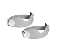 F Fityle 2pcs Patella Stracts Band Grouse Band Protection pour les hommes Les femmes soutiennent le stabilisateur du genou de l'attelle pour le football de, Gris