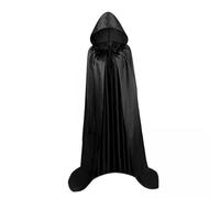 F Fityle 2x Cape D'Halloween Tunique D'Halloween Capuche Médiévale Diable Cape Cowl Assistant Robe Cape à Capuche Cosplay Cape pour Déguisements Unisexe Hommes