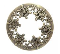 F Fityle 2x Couvercle de Bougie de Bocal Toppers de Bougie pour Uniformément Grands Jour de Bougie de Bocal Manchon de Bougie de Bocal Accessoires de