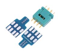 F Fityle 2x Plaque d'aide à la soudure pour connecteurs d'avions RC - Accessoire portable, robuste, haute performance, facile à installer, remplacement, 6 Broches avec Mpx6