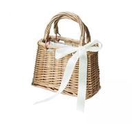 F Fityle 2X Sac à Main Sac à Main en Paille Tissée Main Sac en Rotin