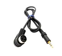 F Fityle 3,5 Mm Mini Jack AUX 8 Broches M-Bus Câble Adaptateur D'entrée Audio pour